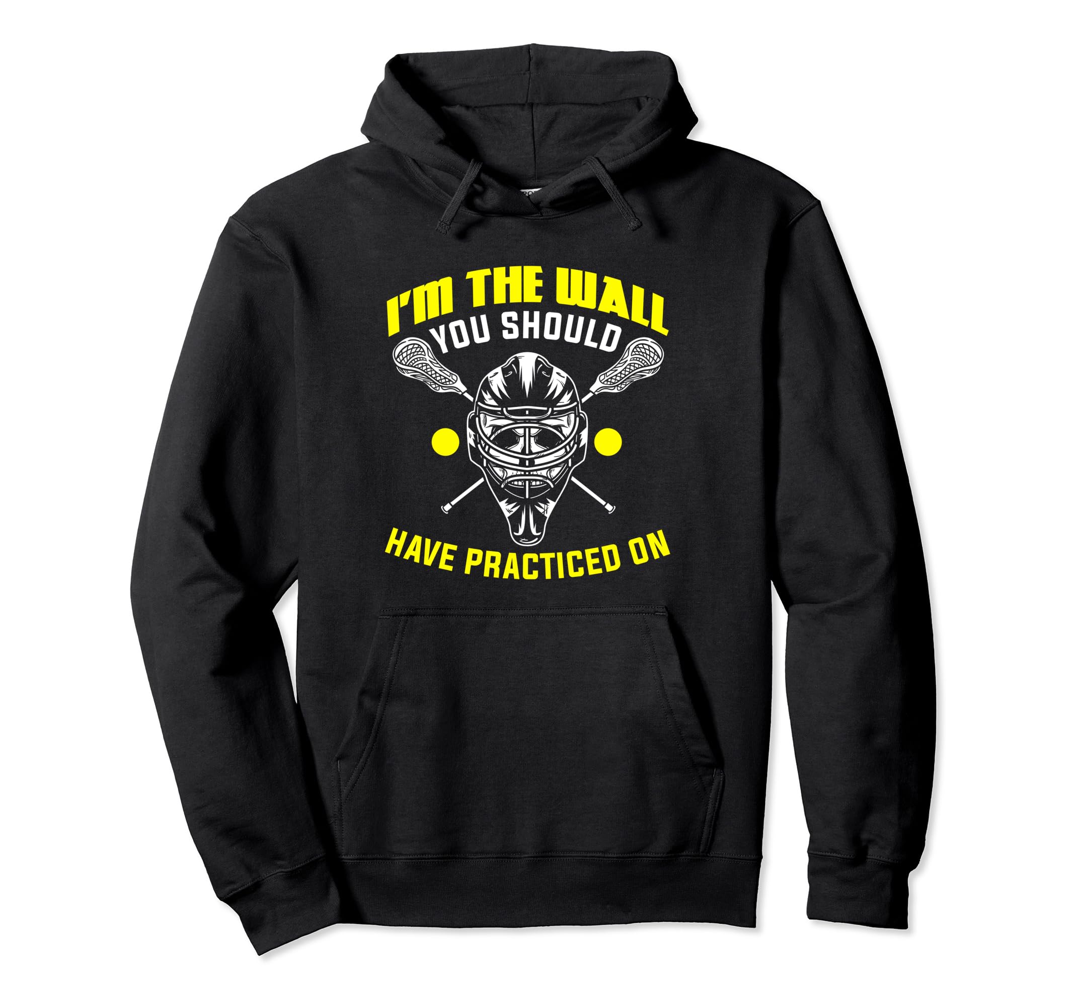 Lacrosse Goalie Lax Goalie Goalkeeper Hoodie - Unique Graphic Men Women - T-Shirt, Sweatshirt, Hoodie