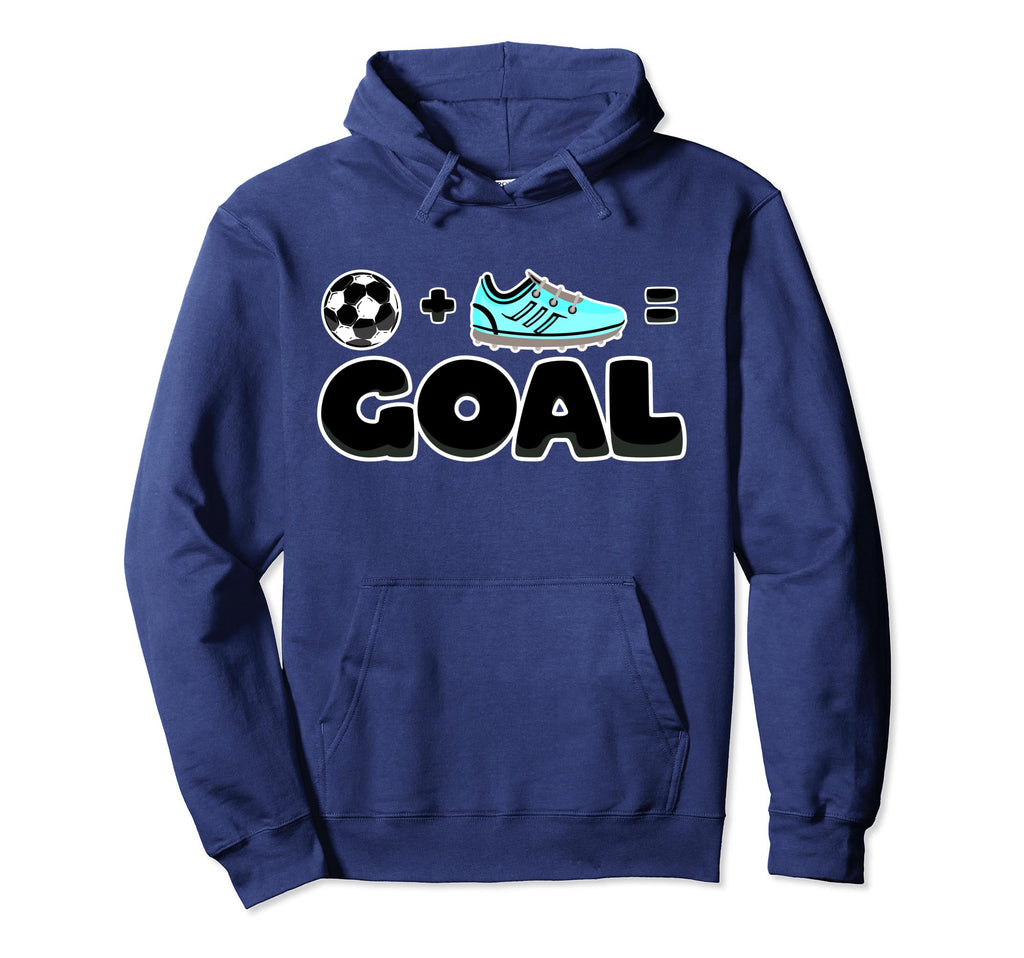 Funny Soccer Player Math Goal Lover Outfit Hoodie - Unique Graphic Unisex - T-Shirt, Sweatshirt, Hoodie