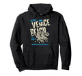 Venice Beach California Roller Skate Hoodie - Unique Graphic for Adults - T-Shirt, Sweatshirt, Hoodie