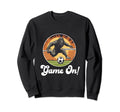 Bigfoot Sasquatch Goalie Player Sweatshirt - Graphic Print Men Women - T-Shirt, Sweatshirt, Hoodie