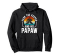 Fear Hockey Keeper Papaw Ice Hockey Hoodie - Minimalist Print for Adults - T-Shirt, Sweatshirt, Hoodie