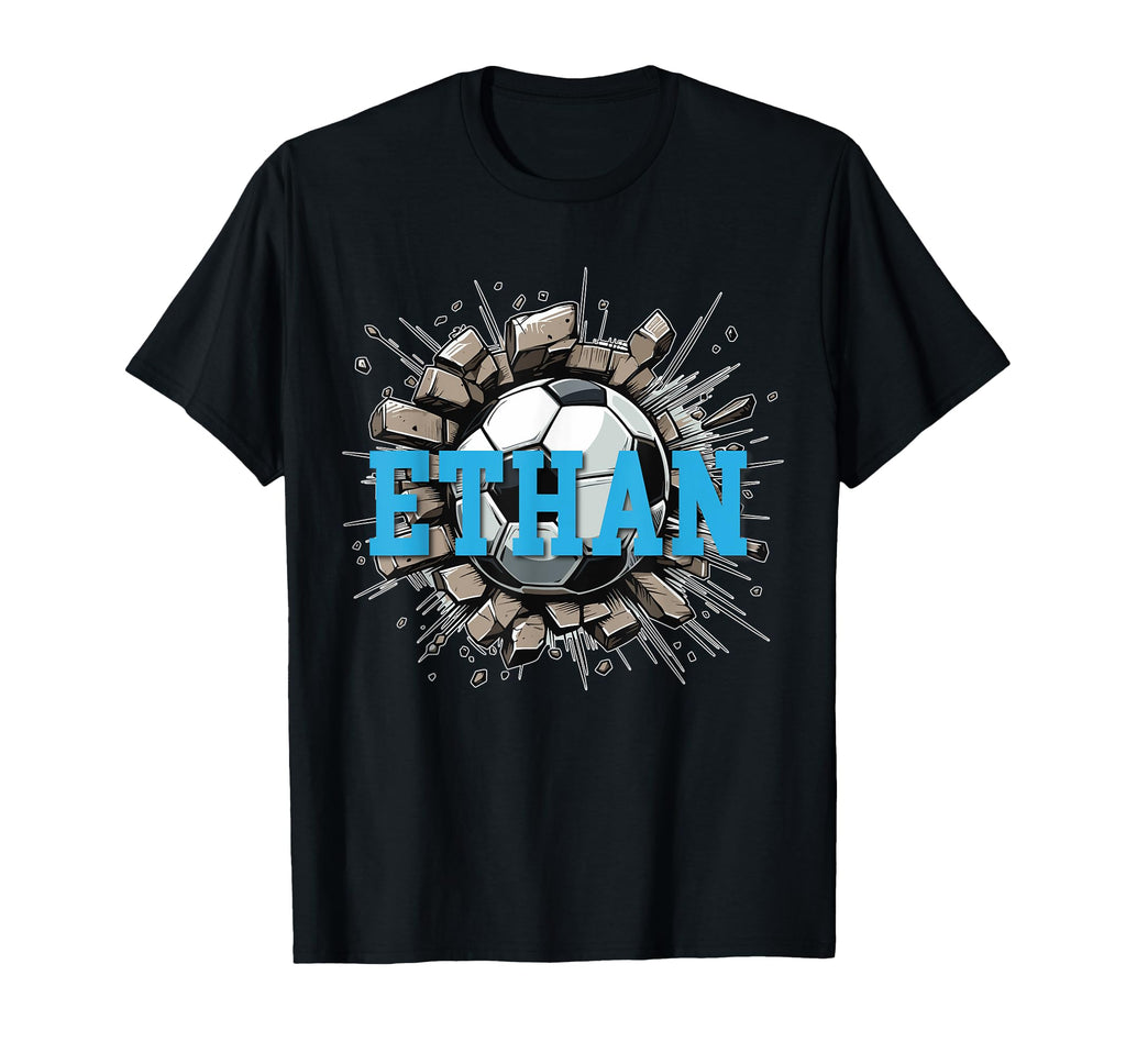 Ethan Personalized Name Soccer Sports Sweatshirt - Unique Graphic Unisex - T-Shirt, Sweatshirt, Hoodie