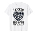 100 Days School Soccer Heart Love 100Th T-Shirt - Trendy Graphic Unisex - T-Shirt, Sweatshirt, Hoodie