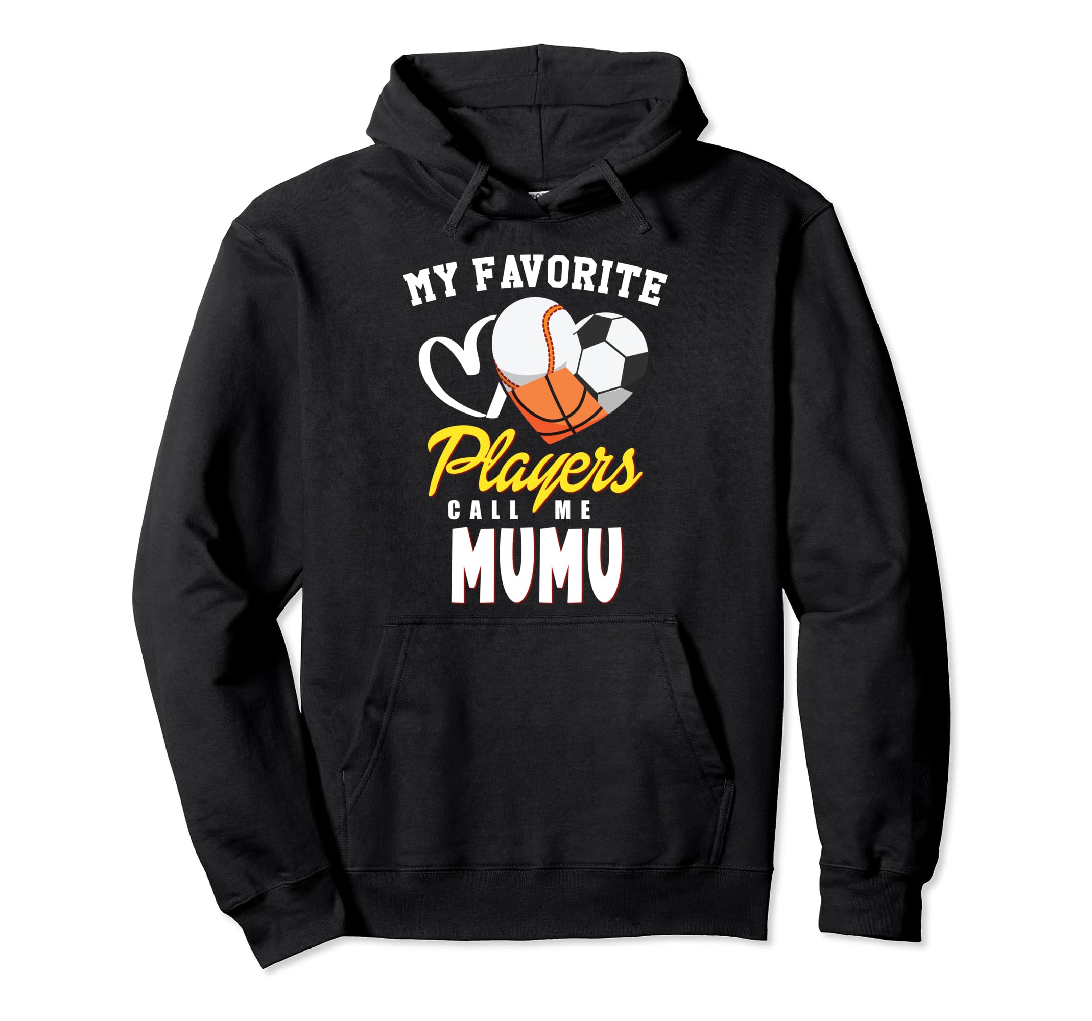 My Favorite Players Baseball Soccer Hoodie - Trendy Graphic Unisex - T-Shirt, Sweatshirt, Hoodie