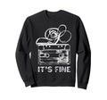 Its Fine Cassette Tape Sweatshirt - Graphic Print Unisex - T-Shirt, Sweatshirt, Hoodie