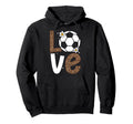 Love Soccer Teenage Soccer Players Hoodie - Custom Art Print Unisex - T-Shirt, Sweatshirt, Hoodie