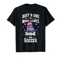 Anime And Soccer Present Teen T-Shirt - Aesthetic Graphic Men Women - T-Shirt, Sweatshirt, Hoodie
