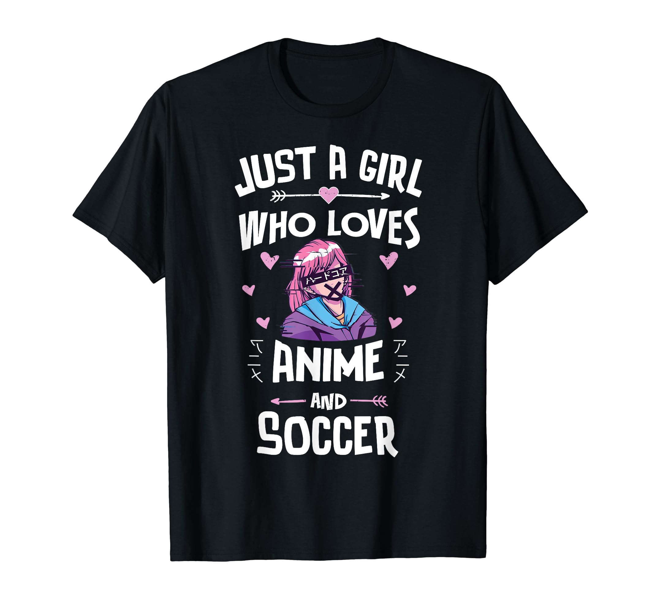 Anime And Soccer Present Teen T-Shirt - Aesthetic Graphic Men Women - T-Shirt, Sweatshirt, Hoodie