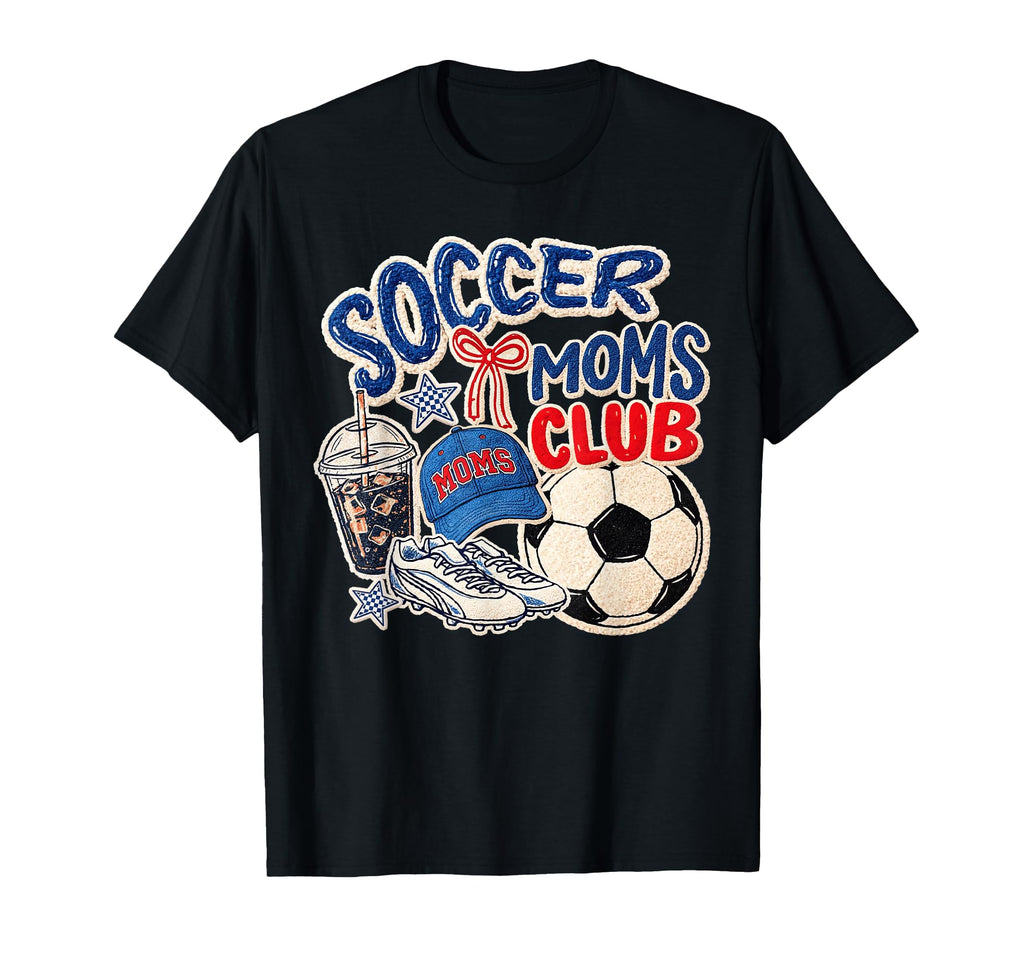 Funny Soccer Moms Club Coffee Lovers T-Shirt - Unique Graphic Unisex - T-Shirt, Sweatshirt, Hoodie