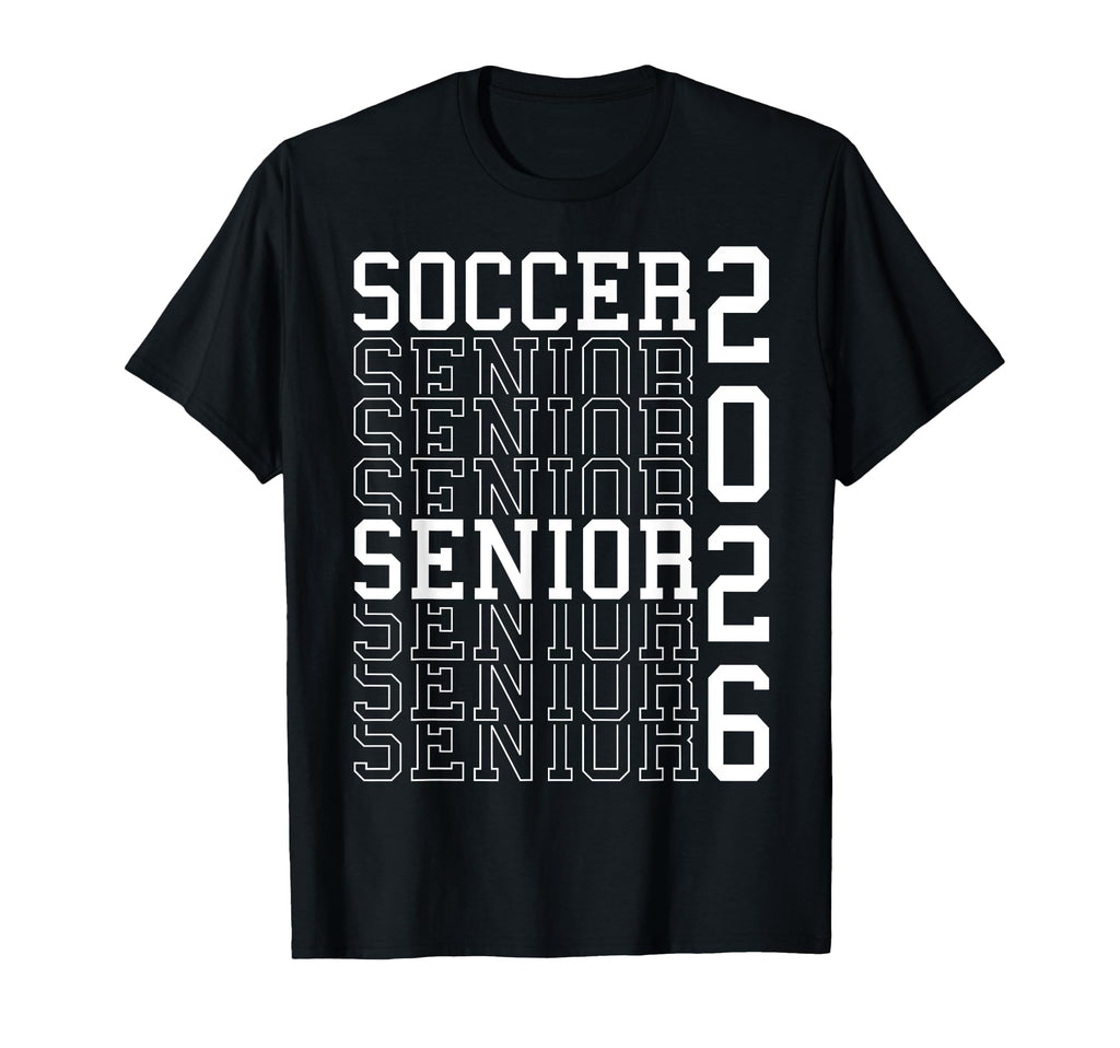 Soccer Senior Night Soccer Senior 2026 T-Shirt - Minimalist Print Unisex - T-Shirt, Sweatshirt, Hoodie