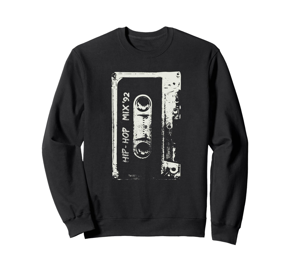 Hip Hop Rap Mixtape Cassette Dj Sweatshirt - Custom Art Print for Adults - T-Shirt, Sweatshirt, Hoodie