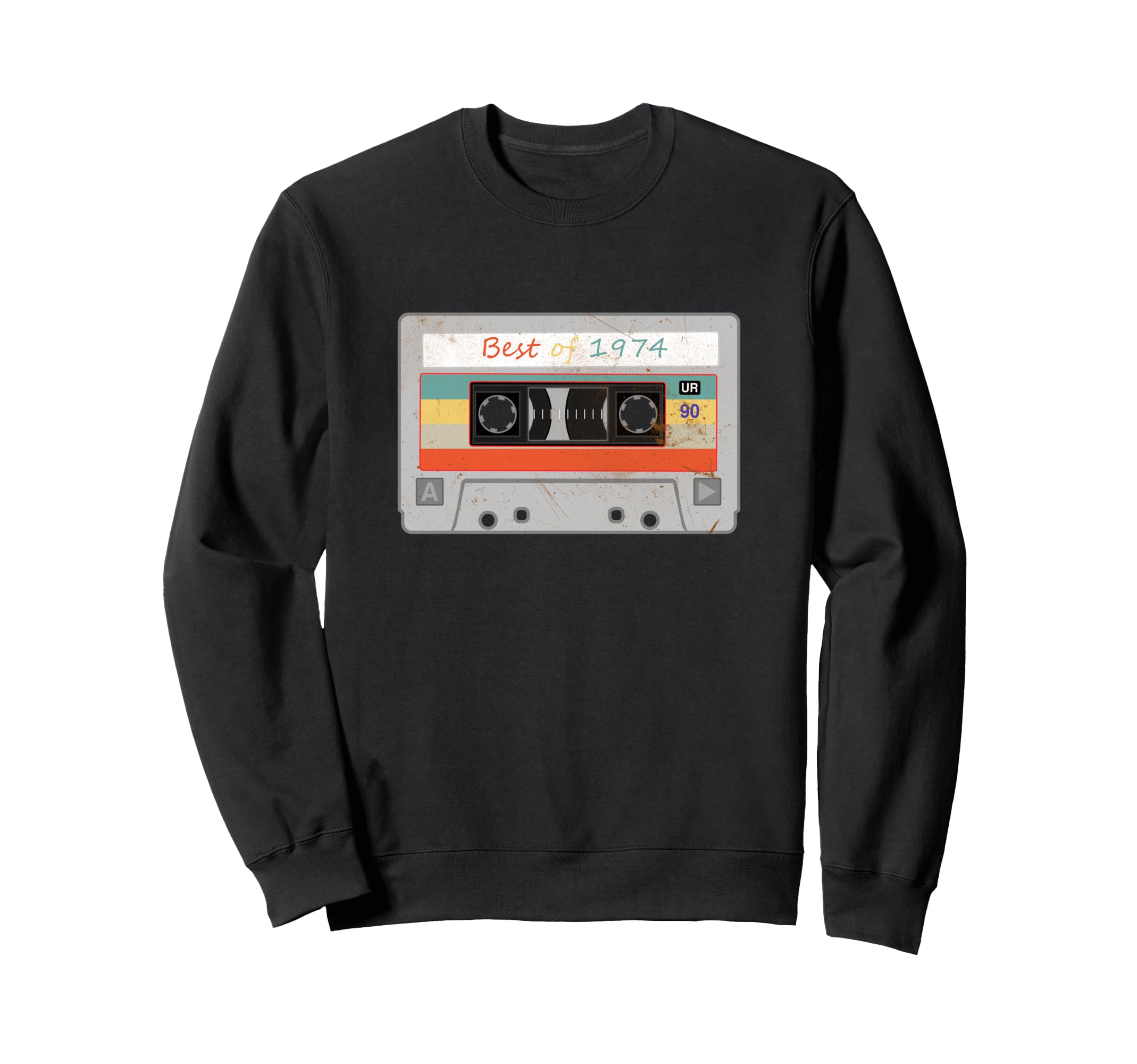 Best 1974 Funny Cassette Tape Sweatshirt - Custom Art Print Unisex - T-Shirt, Sweatshirt, Hoodie