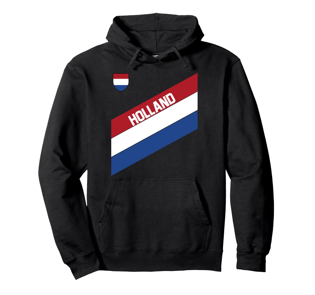 Holland Netherlands Orange Football Soccer Hoodie - Novelty Apparel Unisex - T-Shirt, Sweatshirt, Hoodie