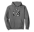 Old School Hip Hop Minimalistic Hoodie - Minimalist Print Men Women - T-Shirt, Sweatshirt, Hoodie