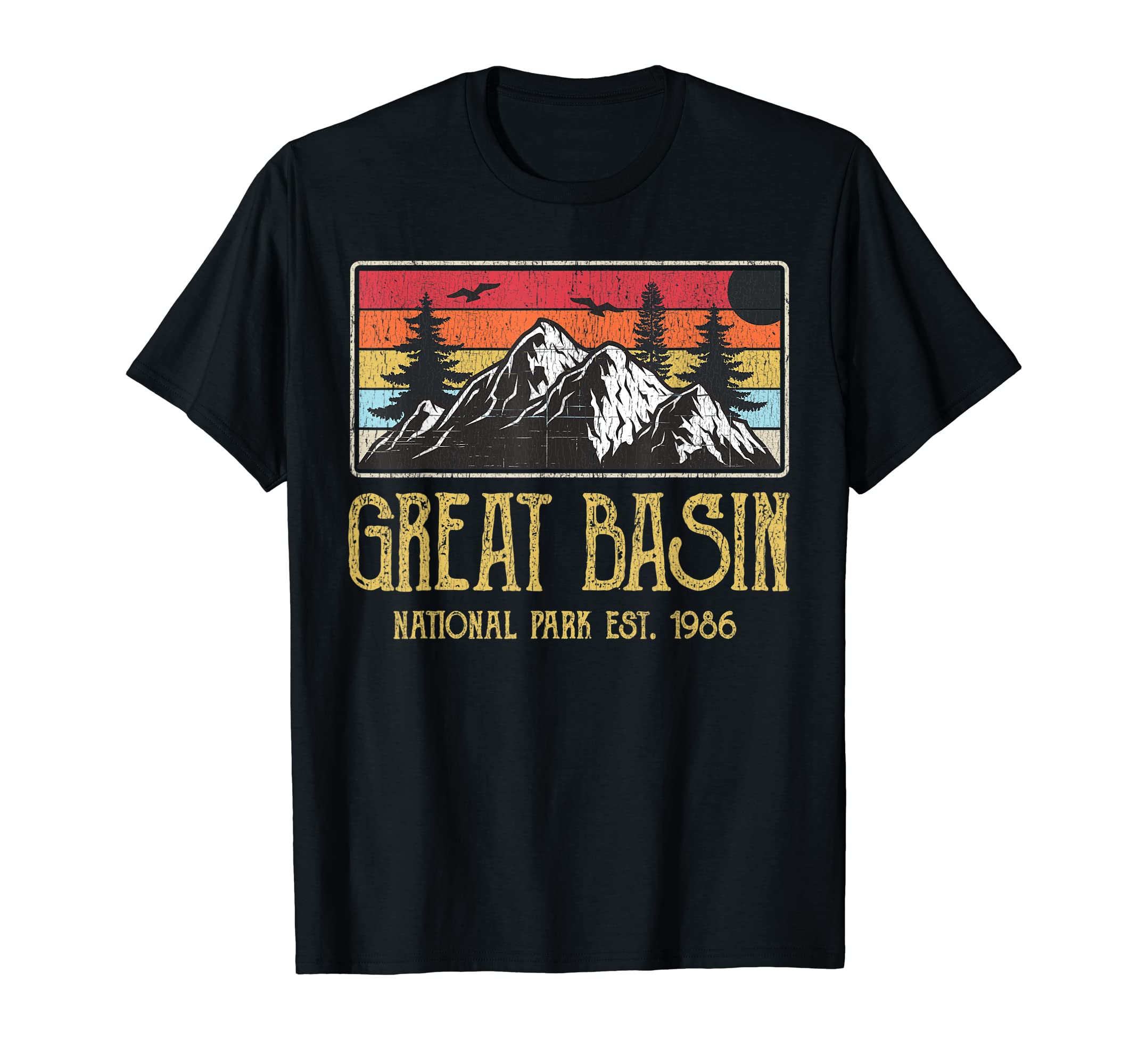 Great Basin National Park T-Shirt - Fun Novelty Design for Adults - T-Shirt, Sweatshirt, Hoodie