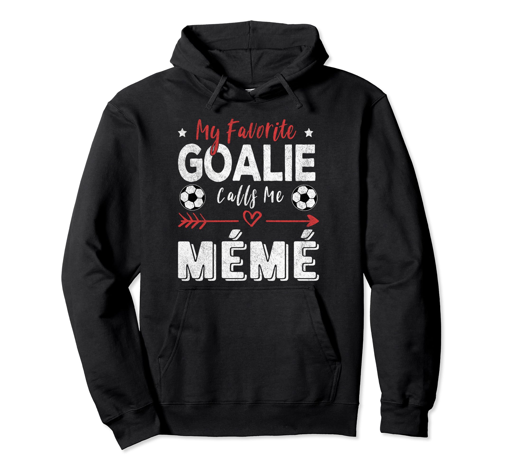 My Favorite Goalie Calls Me M M Hoodie - Aesthetic Graphic for Adults - T-Shirt, Sweatshirt, Hoodie