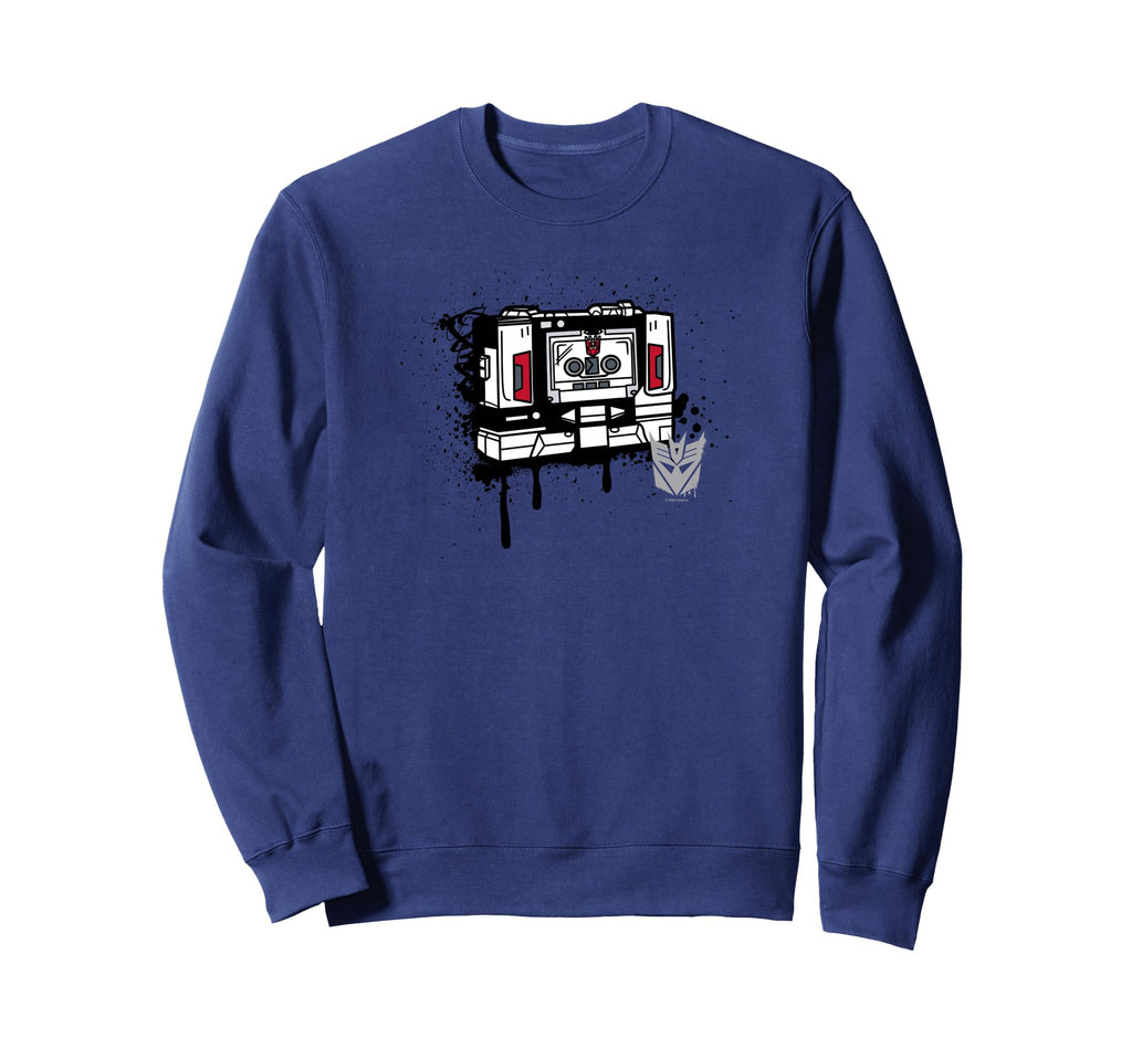 Transformers Soundwave Tape Cassette Sweatshirt - Graphic Print Unisex - T-Shirt, Sweatshirt, Hoodie