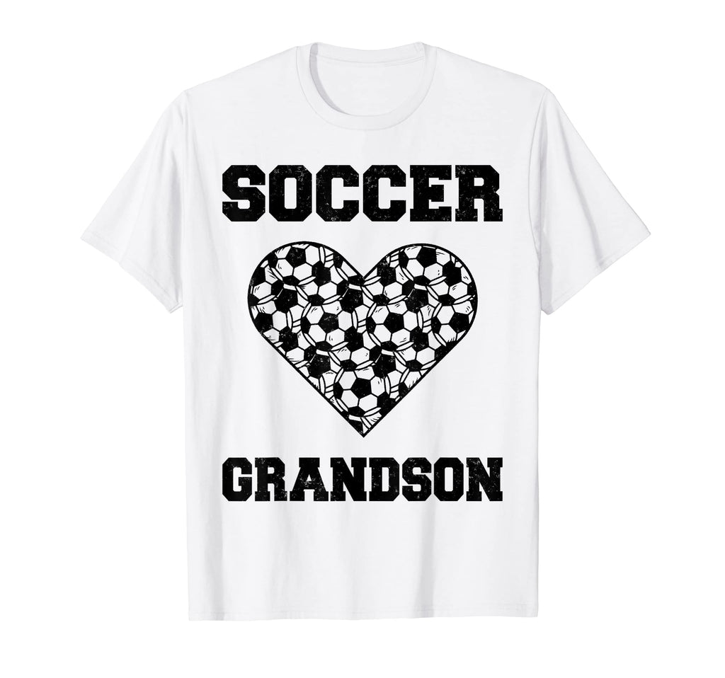 Soccer Grandson Family Matching Sport T-Shirt - Unique Graphic Unisex - T-Shirt, Sweatshirt, Hoodie