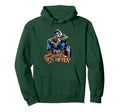 Raised 90S Hip Hop Camo Dope Skeleton Hoodie - Graphic Print for Adults - T-Shirt, Sweatshirt, Hoodie