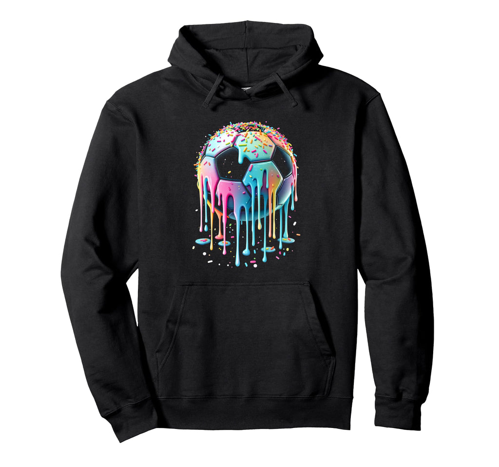 Soccer Ball Hoodie - Fun Novelty Design Men Women - T-Shirt, Sweatshirt, Hoodie