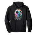 Soccer Ball Hoodie - Fun Novelty Design Men Women - T-Shirt, Sweatshirt, Hoodie