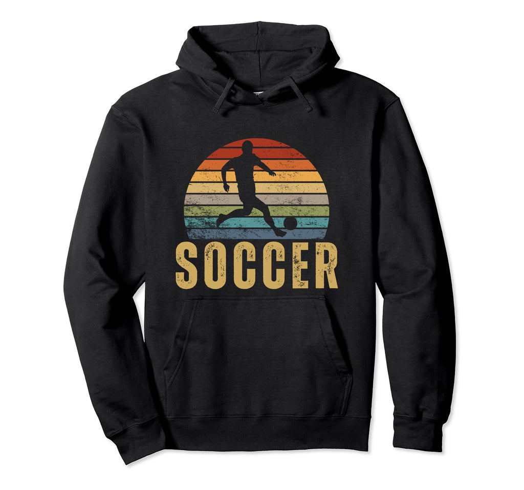 Soccer Player 70S Soccer Hoodie - Fun Novelty Design Unisex - T-Shirt, Sweatshirt, Hoodie
