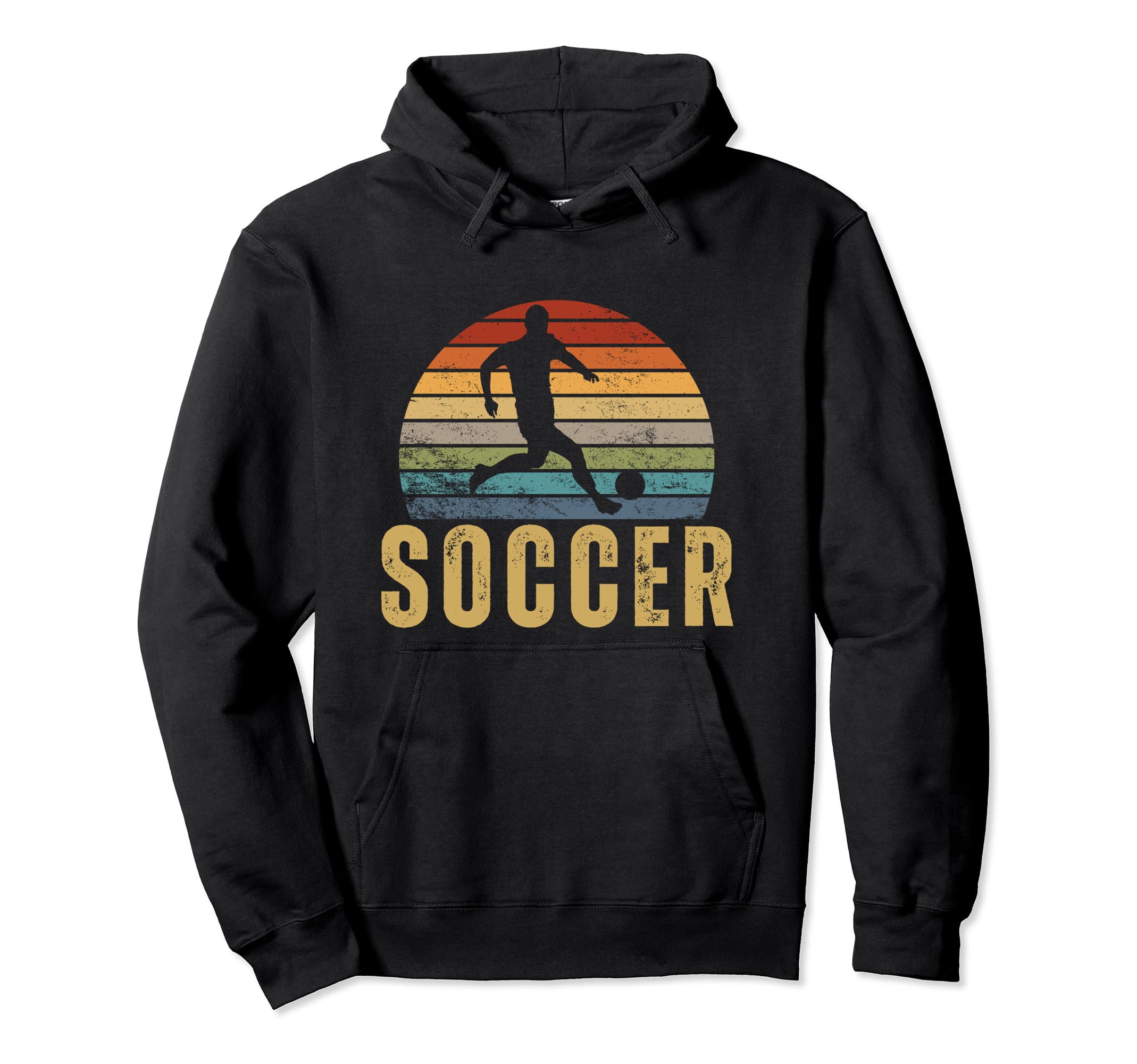 Soccer Player 70S Soccer Hoodie - Fun Novelty Design Unisex - T-Shirt, Sweatshirt, Hoodie