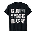 Soccer Coquette Bow Gameday Cheer T-Shirt - Custom Art Print for Adults - T-Shirt, Sweatshirt, Hoodie