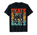 Roller Skating Cat Roller Skates T-Shirt - Fun Novelty Design Men Women - T-Shirt, Sweatshirt, Hoodie