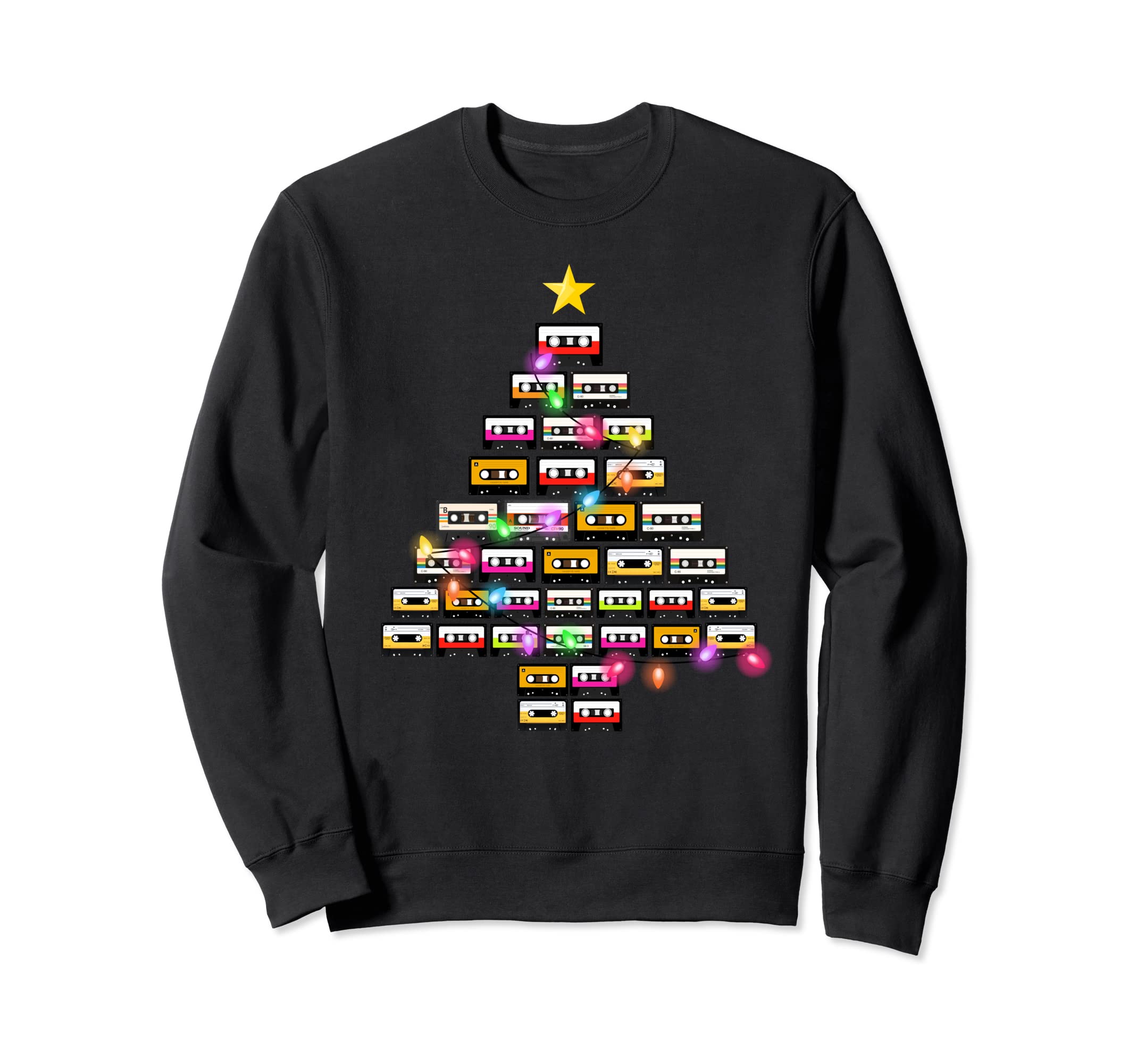 Cassette Tapes Mixtapes Tree Radio Sweatshirt - Streetwear Style Unisex - T-Shirt, Sweatshirt, Hoodie