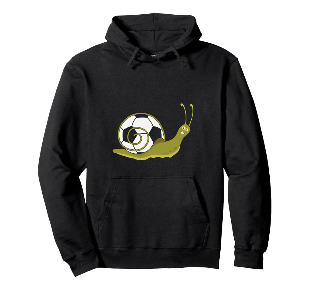 Football Soccer Snail Lover Player Hoodie - Minimalist Print Men Women - T-Shirt, Sweatshirt, Hoodie