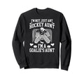 Im Hockey Goalie Aunt Hockey Keeper Sweatshirt - Novelty Apparel Unisex - T-Shirt, Sweatshirt, Hoodie