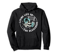 Bleachers Hockey Keeper Mom Hockey Goalie Hoodie - Minimalist Print Unisex - T-Shirt, Sweatshirt, Hoodie