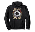 Ballin Since 2013 9Th Soccer Birthday Hoodie - Novelty Apparel for Adults - T-Shirt, Sweatshirt, Hoodie