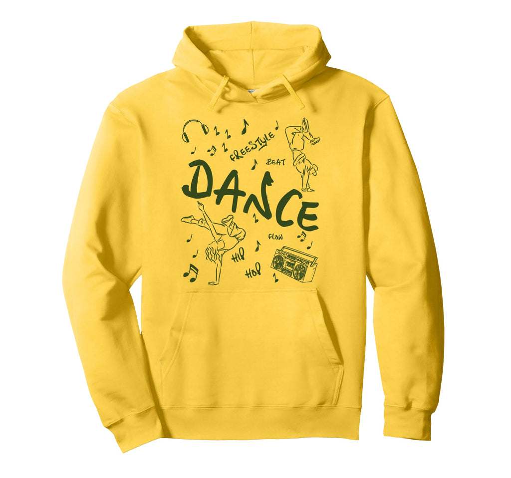 Hip Hop Dance Beat Flow Hoodie - Casual Everyday Wear for Adults - T-Shirt, Sweatshirt, Hoodie