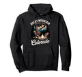 Scenic Rocky Mountain National Park Bear Hoodie - Aesthetic Graphic Unisex - T-Shirt, Sweatshirt, Hoodie