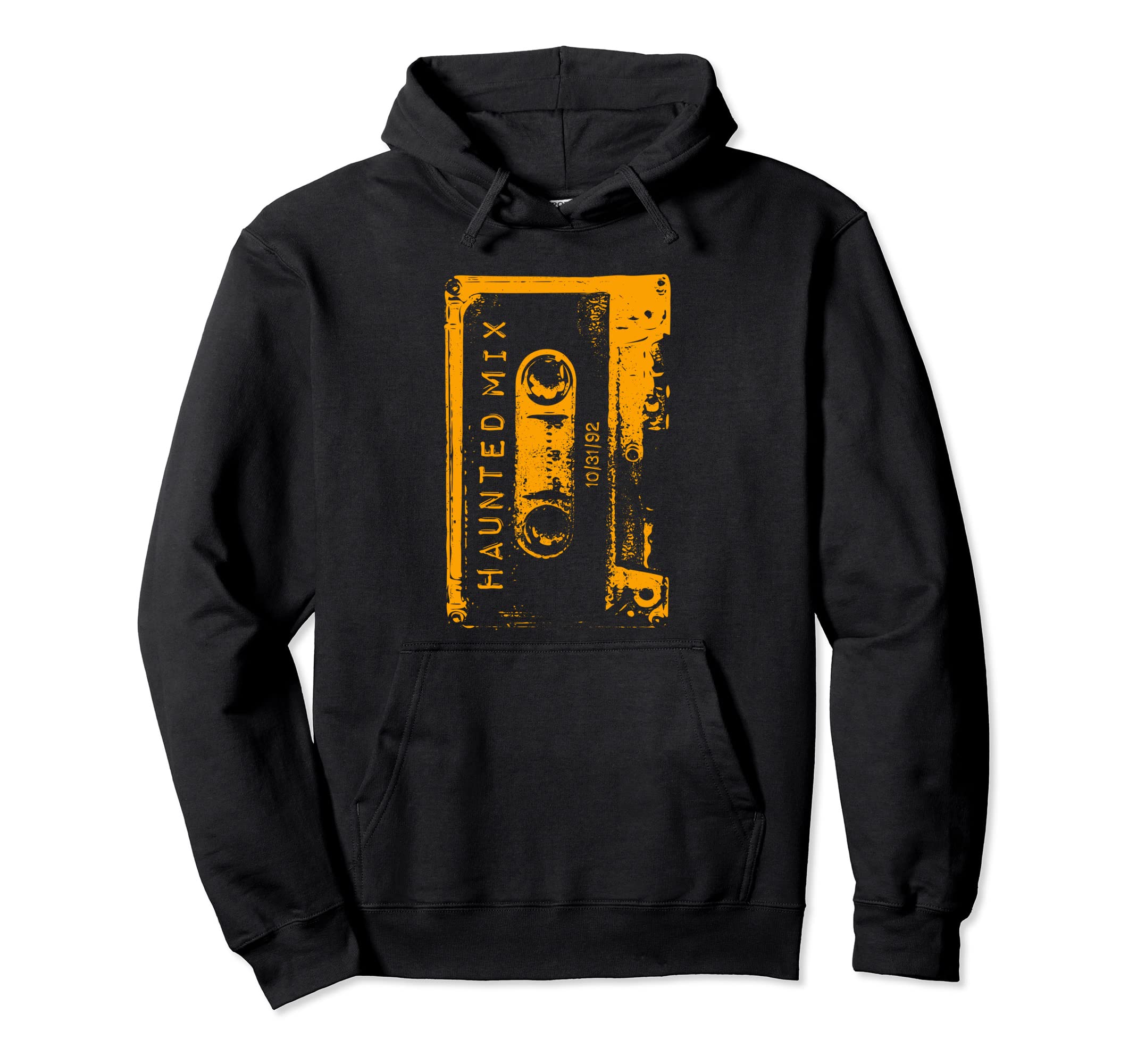 Halloween Haunted Mixtape 90S Hoodie - Fun Novelty Design for Adults - T-Shirt, Sweatshirt, Hoodie