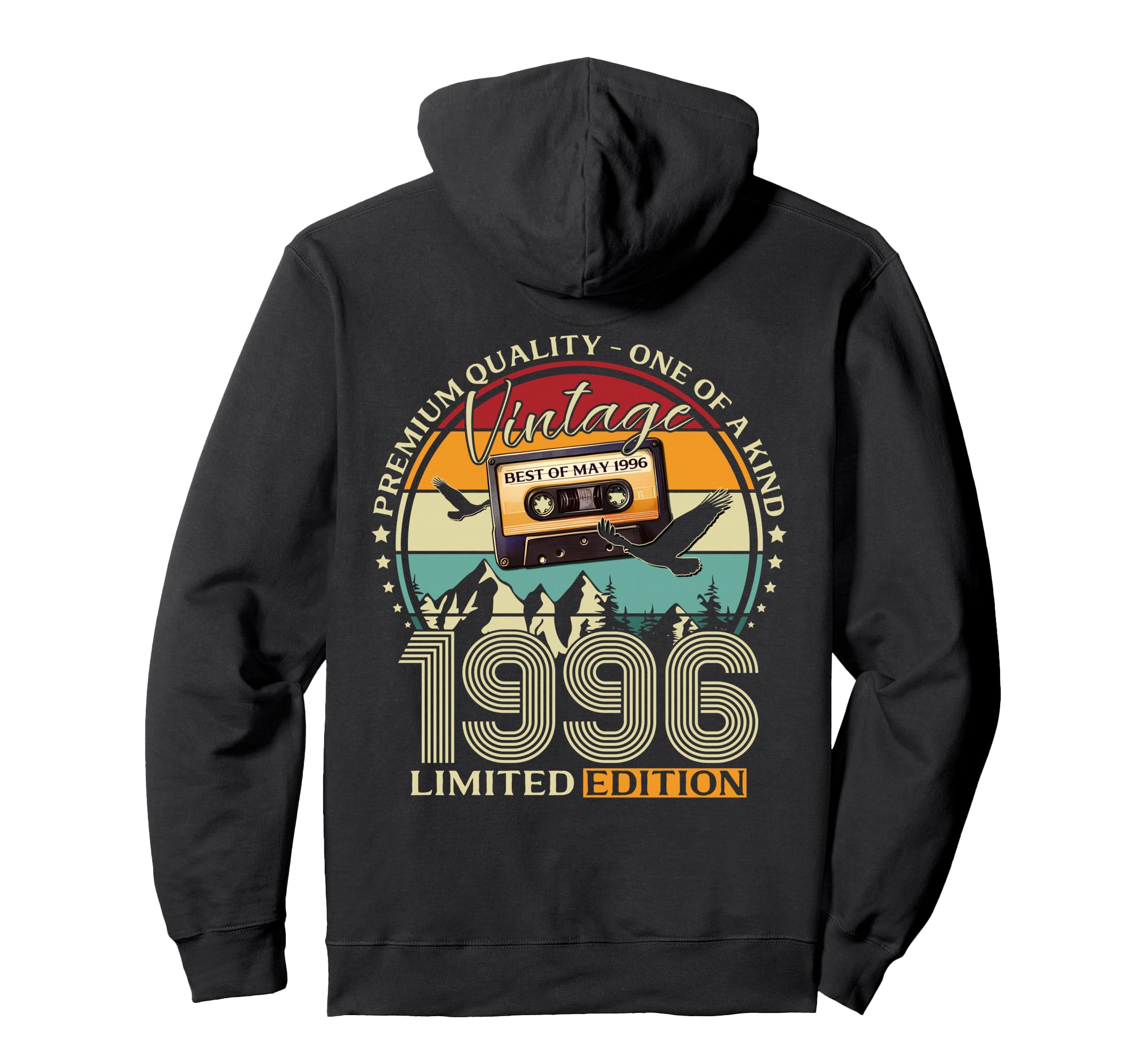 35Th Birthday Gift May 1991 Cassette Hoodie - Minimalist Print Men Women - T-Shirt, Sweatshirt, Hoodie