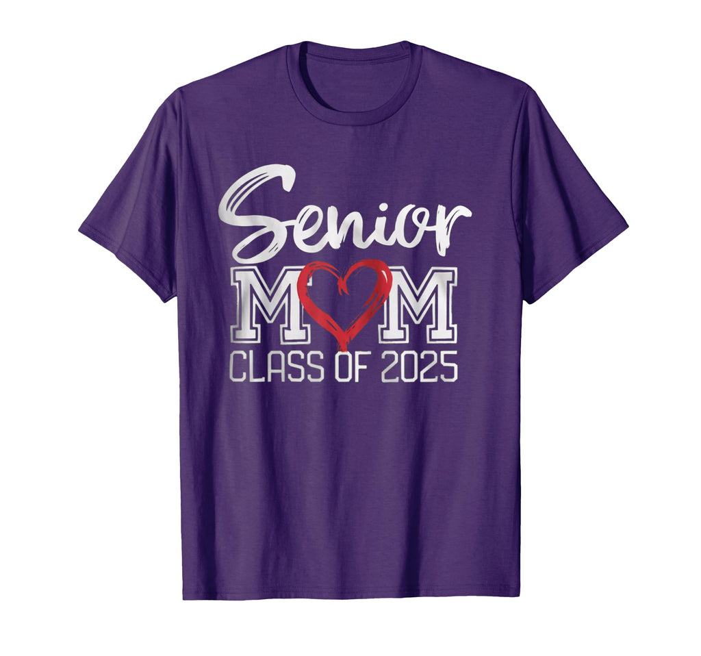 Senior Mom Class 2025 Proud Parent T-Shirt - Streetwear Style Men Women - T-Shirt, Sweatshirt, Hoodie