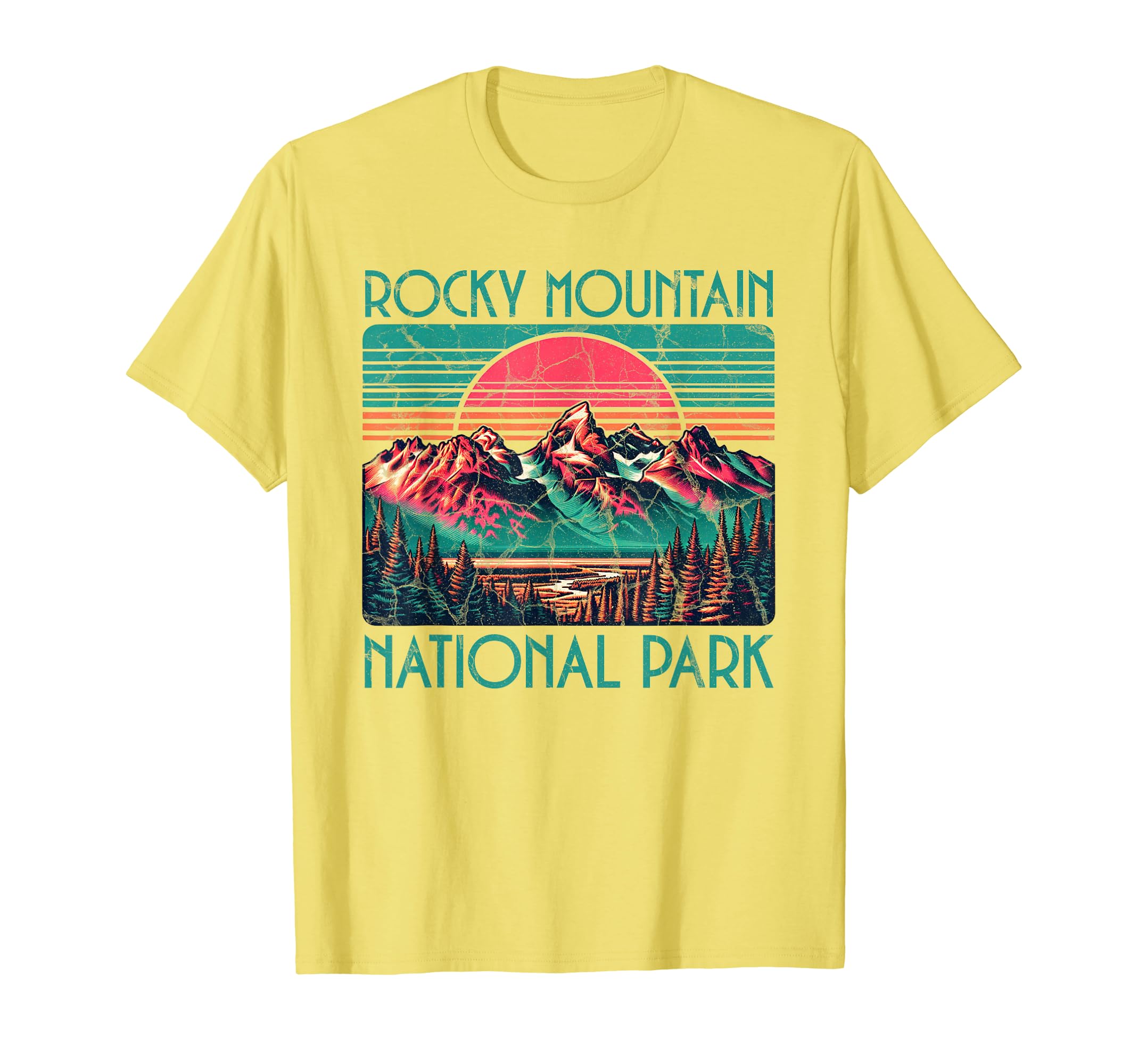 Rocky Mountain National Park Colorado Usa T-Shirt - Unique Graphic Unisex - T-Shirt, Sweatshirt, Hoodie
