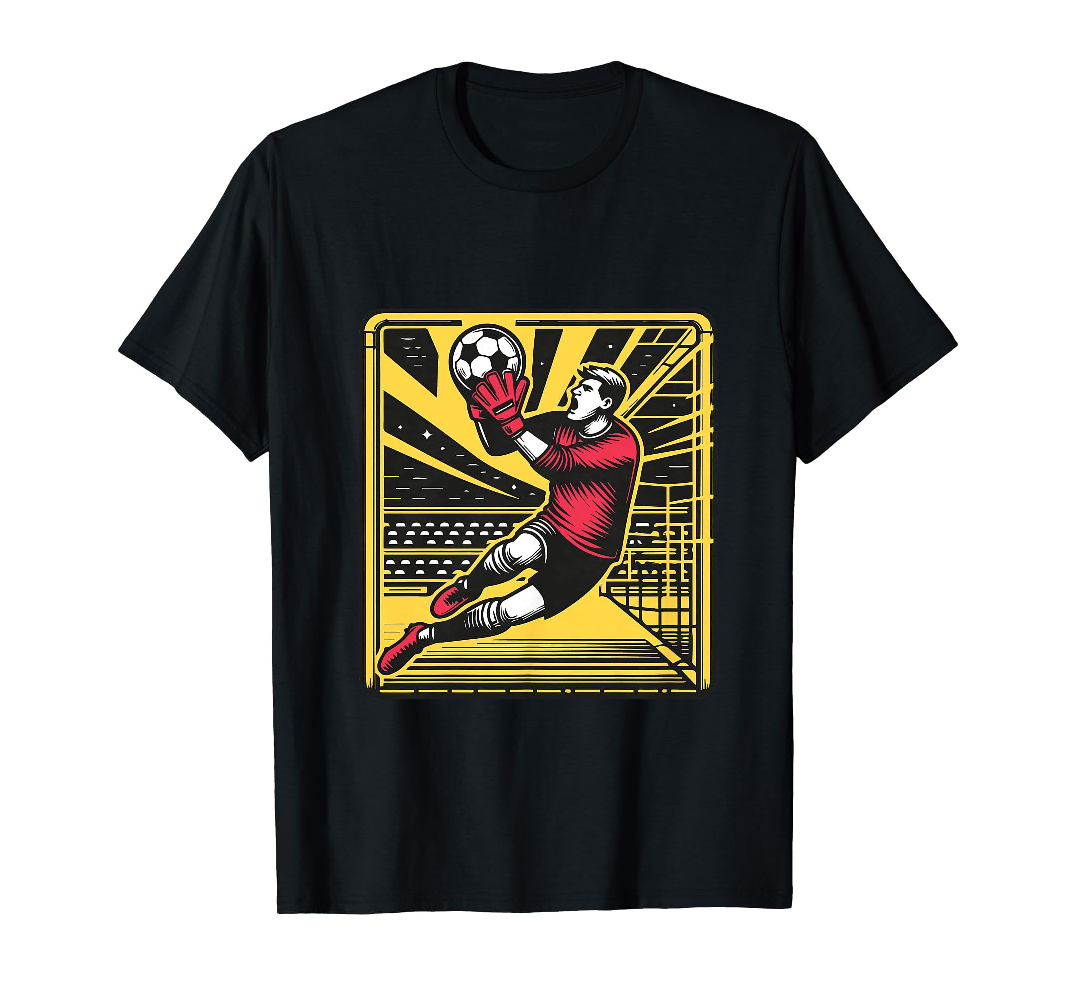 Goalkeeper Soccer Hero T-Shirt - Trendy Graphic for Adults - T-Shirt, Sweatshirt, Hoodie