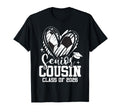 Senior Cousin Class 2026 Soccer T-Shirt - Custom Art Print Men Women - T-Shirt, Sweatshirt, Hoodie