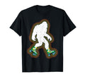 Bigfoot Skates Sasquatch Gift Roller T-Shirt - Custom Art Print for Adults - T-Shirt, Sweatshirt, Hoodie