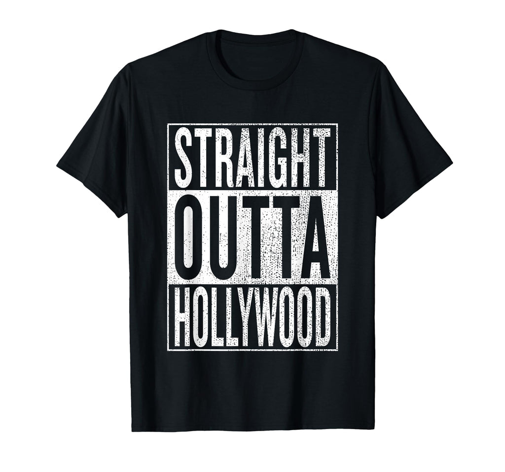Straight Outta Hollywood Great T-Shirt - Minimalist Print for Adults - T-Shirt, Sweatshirt, Hoodie