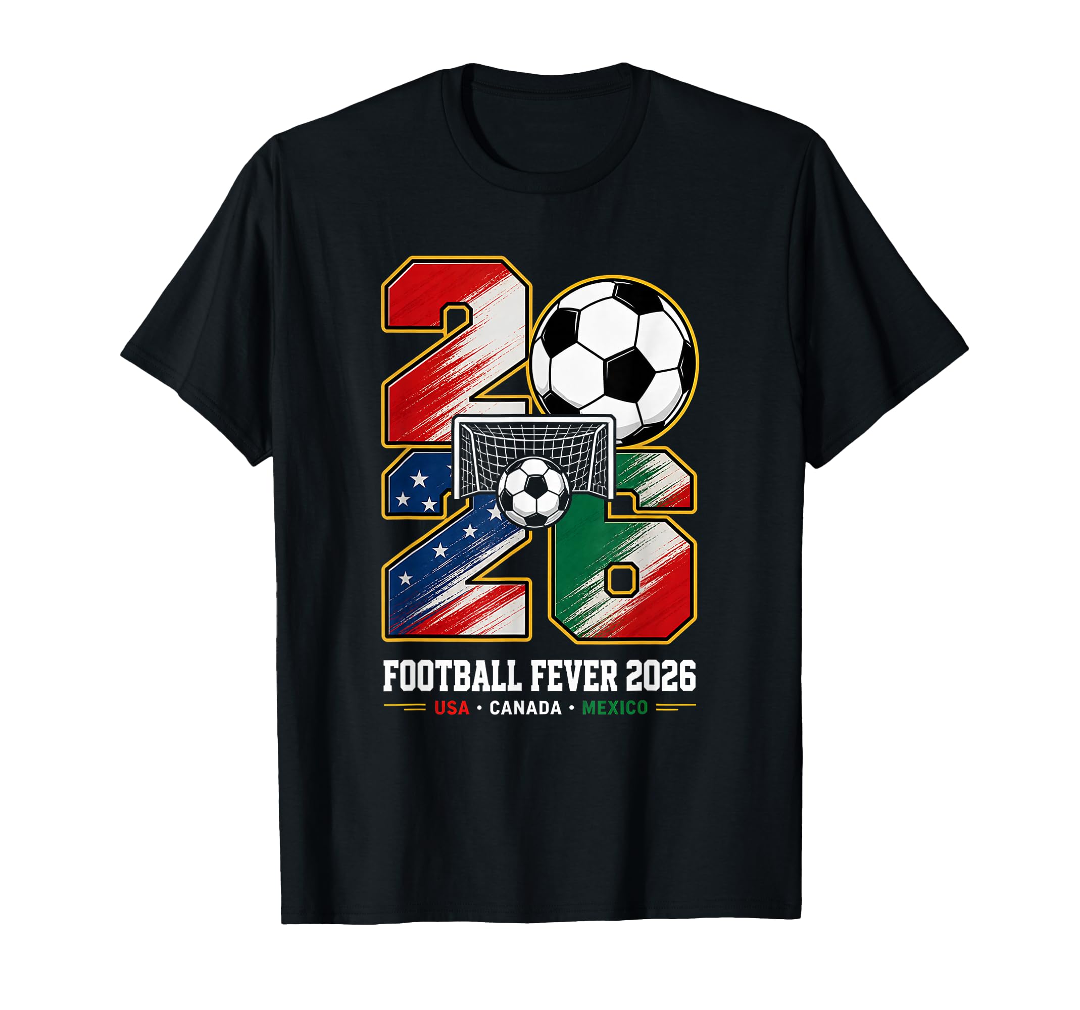 Football Fever 2026 Stadium Roar T-Shirt - Streetwear Style Unisex - T-Shirt, Sweatshirt, Hoodie