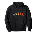 Soccer Player Evolution Hoodie - Minimalist Print Unisex - T-Shirt, Sweatshirt, Hoodie