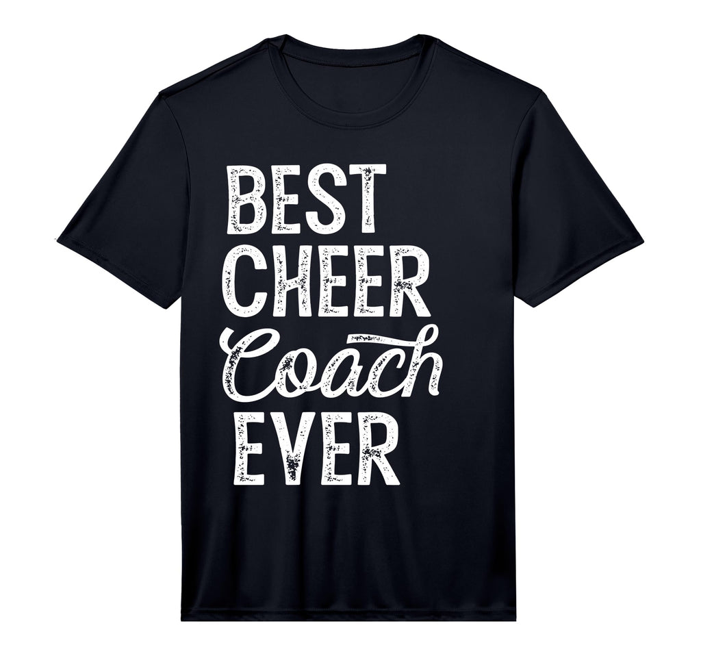 Mens Cheerleading Coach Gifts Best T-Shirt - Minimalist Print Men Women - T-Shirt, Sweatshirt, Hoodie