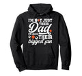 Their Biggest Fan Soccer Basketball Dad Hoodie - Custom Art Print Unisex - T-Shirt, Sweatshirt, Hoodie