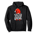Soccer Gnome Funny Family Matching Hoodie - Custom Art Print for Adults - T-Shirt, Sweatshirt, Hoodie
