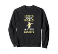 Soccer Player Funny Lifes About Sweatshirt - Graphic Print for Adults - T-Shirt, Sweatshirt, Hoodie